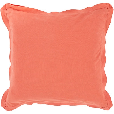 Simple Sophistication Cotton Throw Pillow - 18" - Polyester Fill - Image 0
