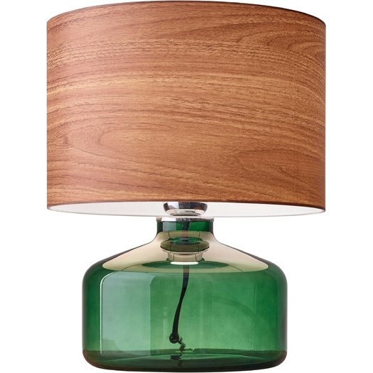 Jade 14.5" H Table Lamp with Drum Shade - Image 0
