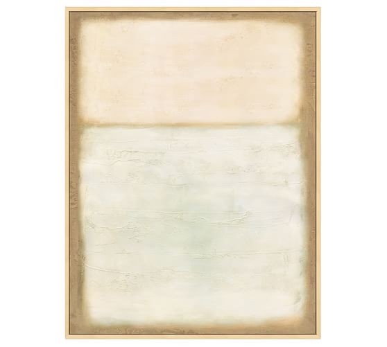 Desert Horizon Framed Canvas - 39.5" x 51.5" - Image 0