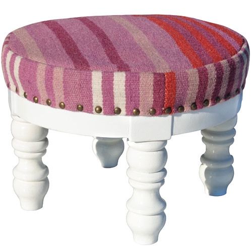 Indo Upholstered Ottoman - Image 0