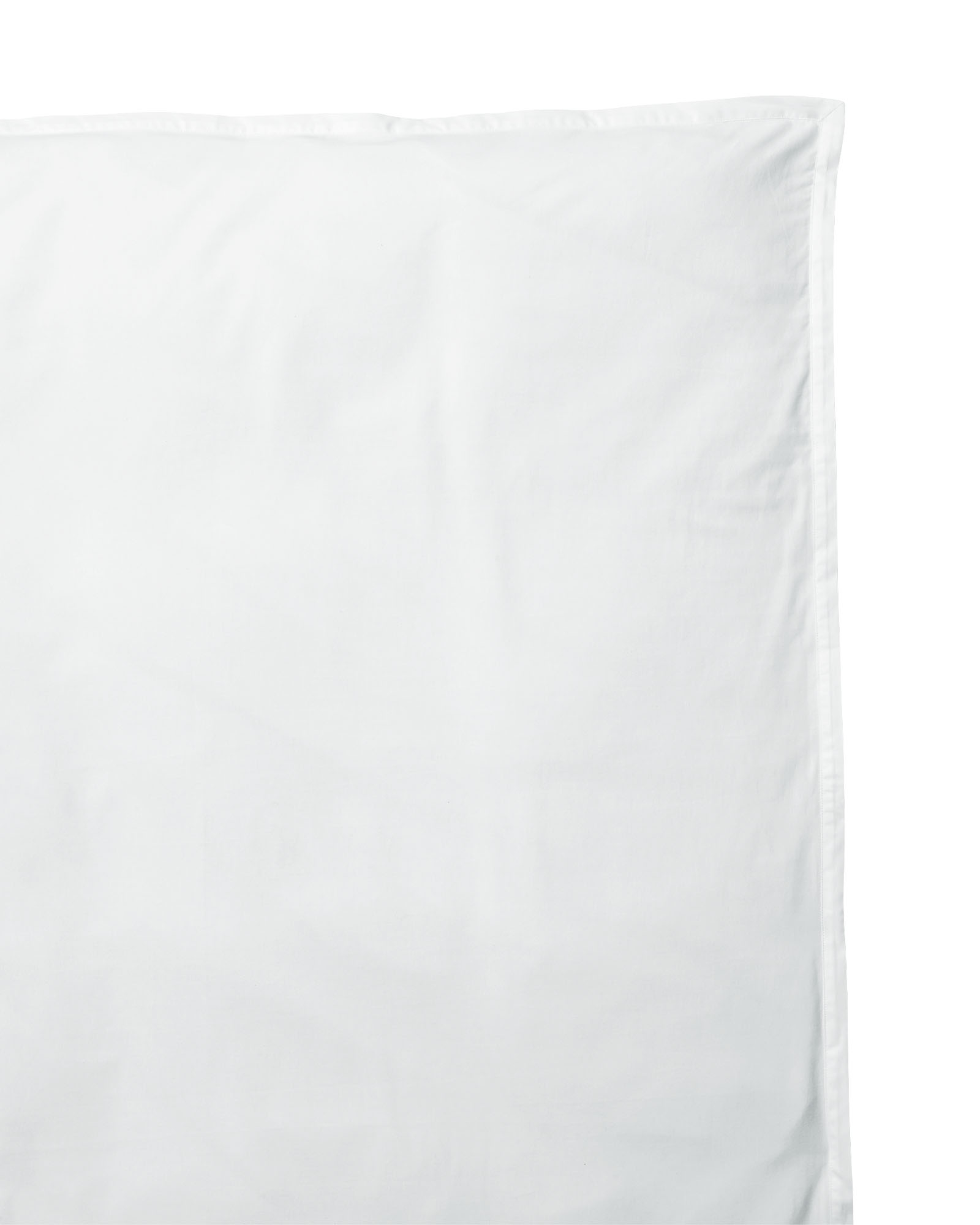 Wainscott Oxford Weave Duvet Cover - King (White) - Image 0