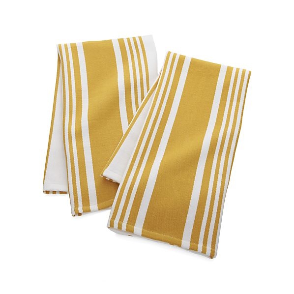 Cuisine Stripe Dish Towels, Set of 2 - Image 0