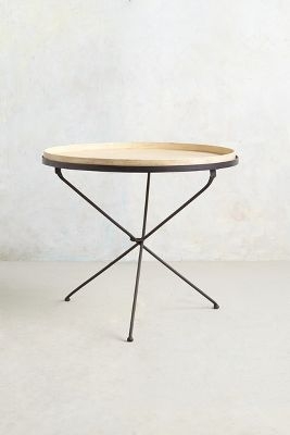 Tripod Side Table - Black - Small - Image 0