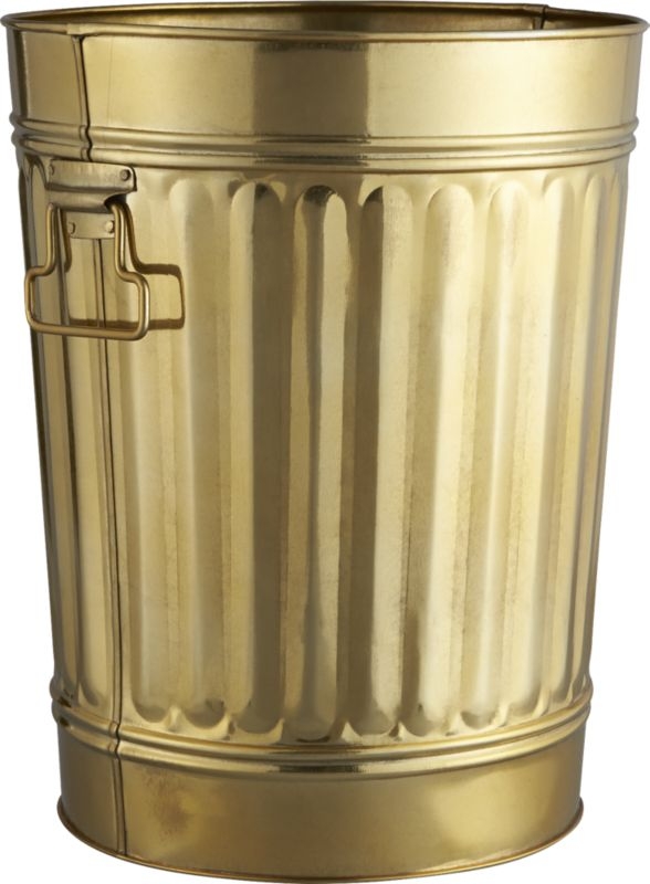 Gold wastecan - Image 0