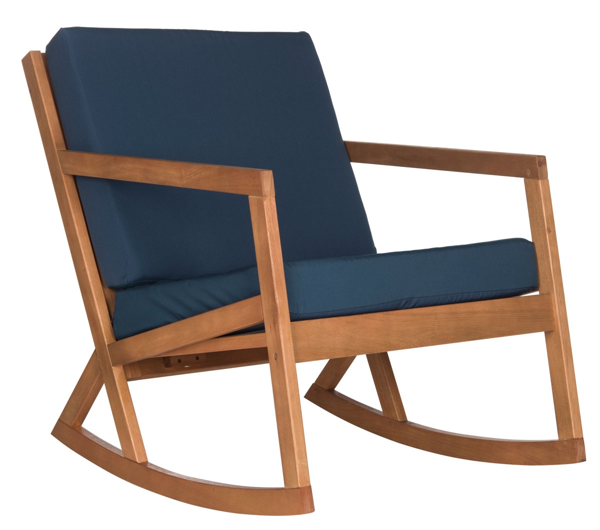 Vernon Rocking Chair - Natural/Navy - Arlo Home - Image 0