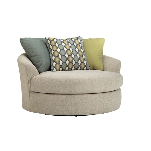 Casheral Oversized Swivel Chair - Image 0