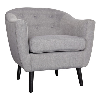Mid Century Fabric Accent Chair - Image 0