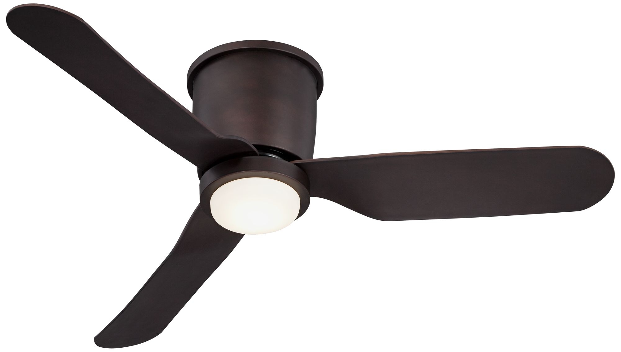 44" Innovatorâ„¢ Rubbed Bronze LED Hugger Ceiling Fan - Image 0
