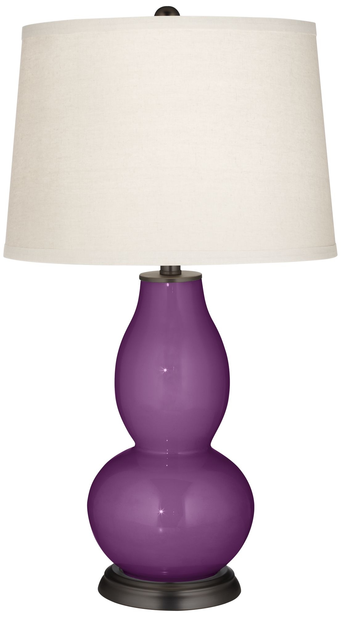 Kimono Violet Double Gourd Table Lamp - Image 0