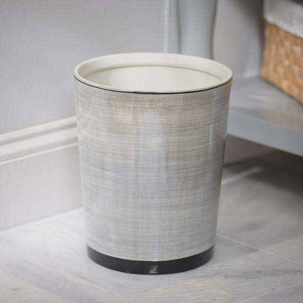 Harmon Porcelain Waste Basket - Image 0
