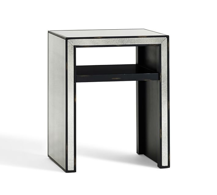 MARNIE MIRRORED SIDE TABLE - Image 0