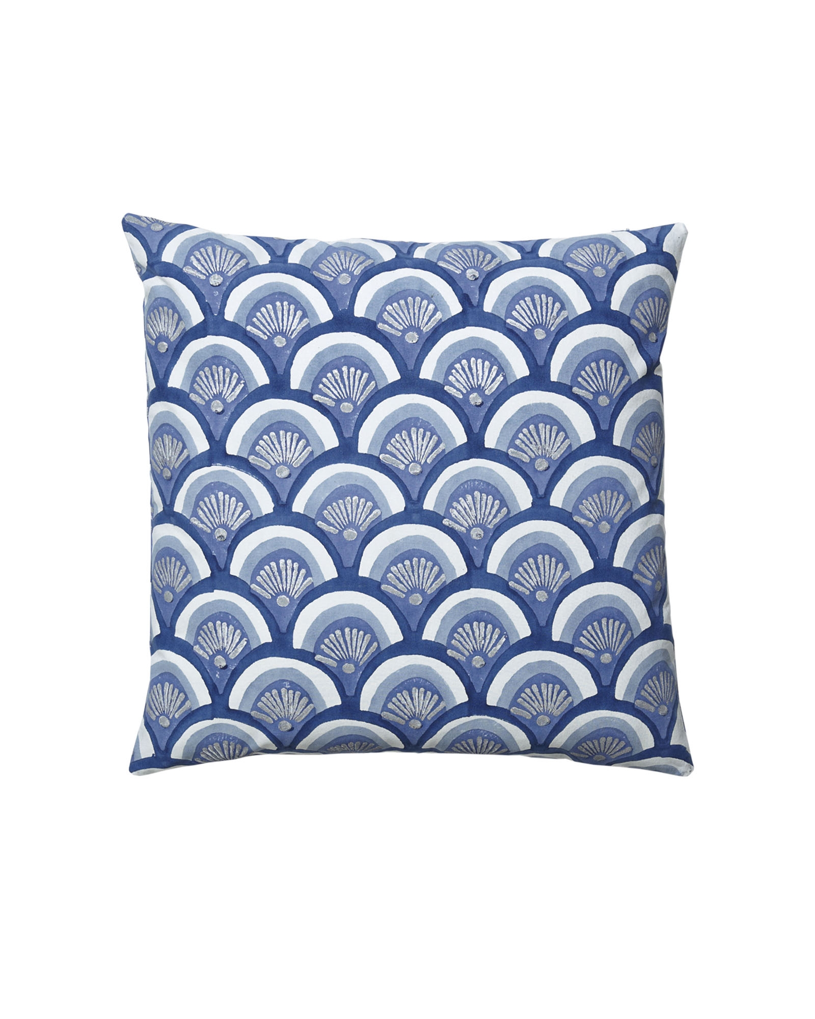 Kyoto Indigo Pillow Cover - 20"SQ - Without insert - Image 0