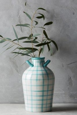 Milos Vase - Aqua, Small - Image 0