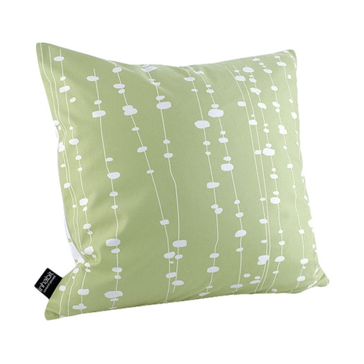 Estrella Pussy Willows Linen Throw Pillow - Image 0