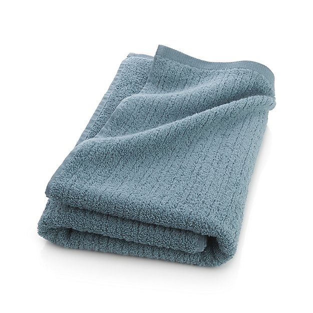 Ribbed Bath Towel - Teal - Image 0