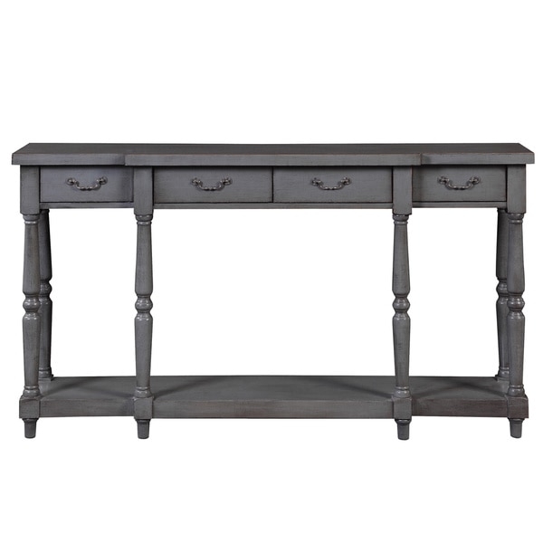 Somette 4-Drawer Console Table - Image 0