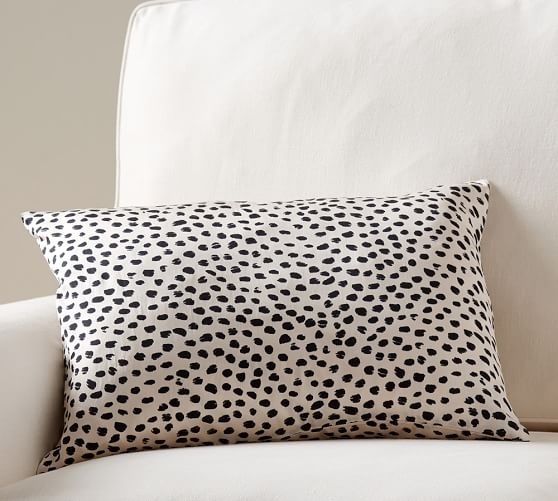 Cheetah Print Pillow Cover - Neutral - 14" x 20" - Insert sold separately - Image 0