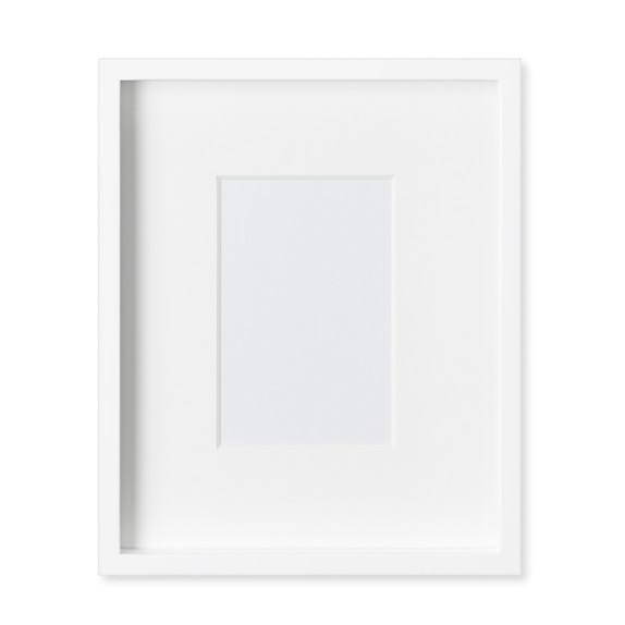 White Lacquer Gallery Picture Frame - 11" X 14" - Image 0
