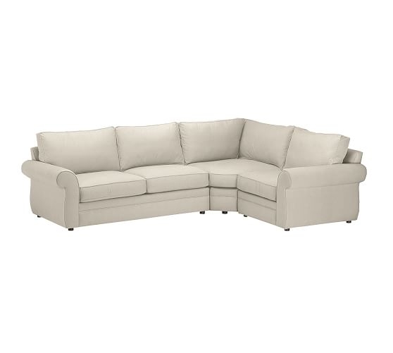 Left Arm 3-Piece Wedge Sectional - Image 0