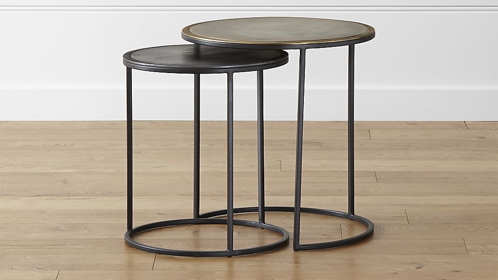 Knurl Nesting Accent Tables Set of 2 - Image 0