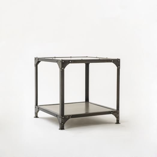 Antique Finish End Table - Image 0