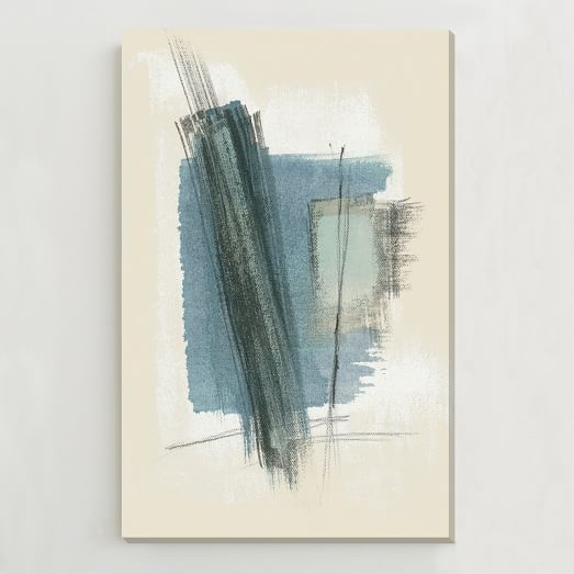 Oversized Abstract Wall Art - 54" x 84" - Unframed - Image 0
