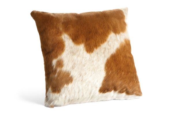 Natural Cowhide Pillows - 21x21, With Insert - Image 0
