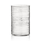 Spin Large Glass Hurricane Candle Holder/Vase- 6" dia. x 9.5"H - Image 1