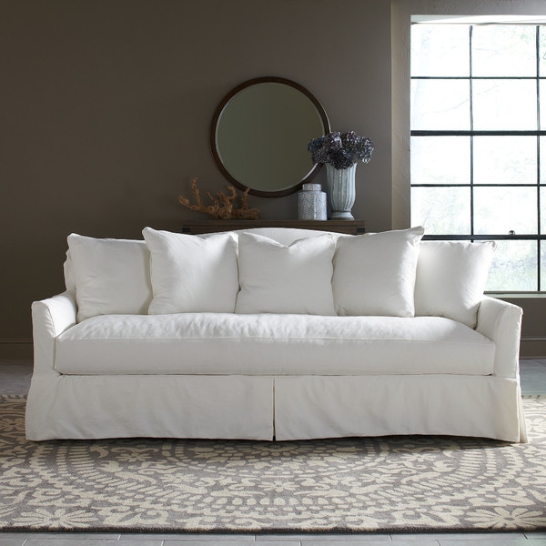 Fairchild Slipcovered Sofa - Watson Malt Blended Cotton - Image 0