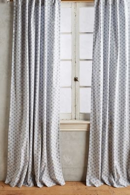 Dotted Saskia Curtain - 96" x 50" - Image 0