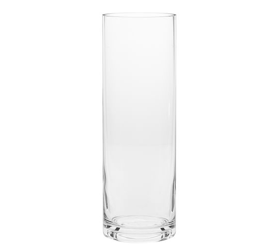 AEGEAN CLEAR GLASS VASES- Large - Image 0