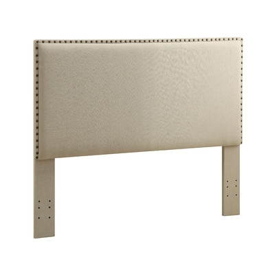 Contempo Upholstered Full/Queen Headboard - Natural - Image 0