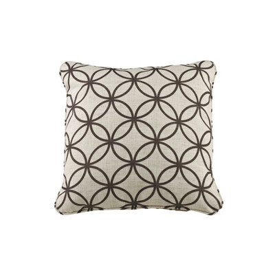 Rippaville Throw Pillow - 20" Square - Bark -  Poly Filled - Image 0