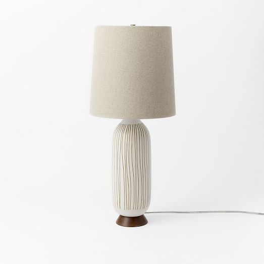 Mid-Century Table Lamp - Bullet - Image 0