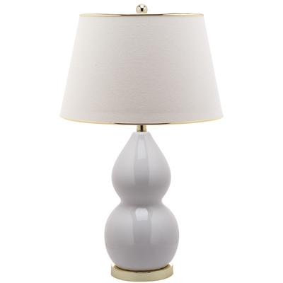 Jill Double-Gourd Table Lamp with Empire Shade - Image 0