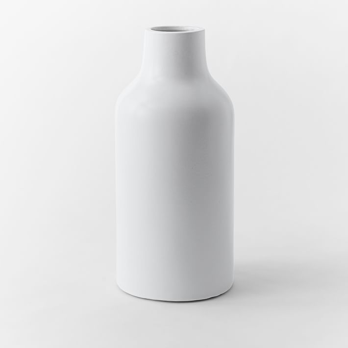 Pure White Ceramic Vase - Jug - Image 0