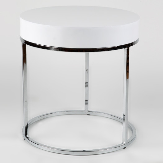 Mog Side Table - White - Image 0