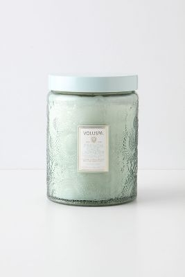 Voluspa Cut Glass Jar Candle - French Cade - Image 0