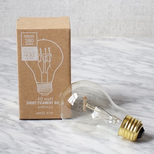Edison-Style Bulb, Short - Image 0