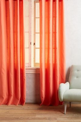 Linen Grommet Curtain - Image 0