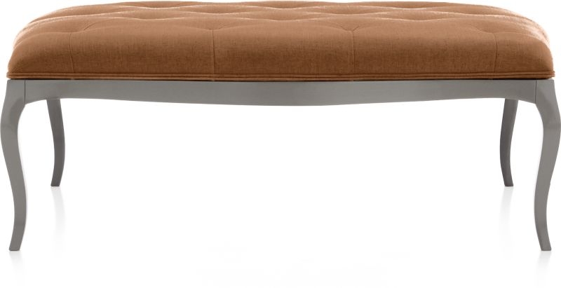 Dolce Grey Cocktail Ottoman - Image 0