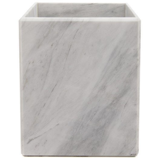 Luna Marble Waste Can - Image 0