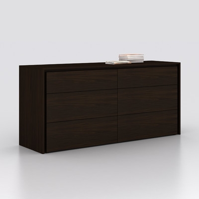 Zen 6 Drawer Dresser- Espresso Veneer - Image 0