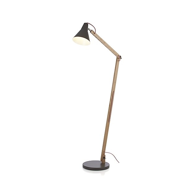 Rex Grey Floor Lamp - Image 0