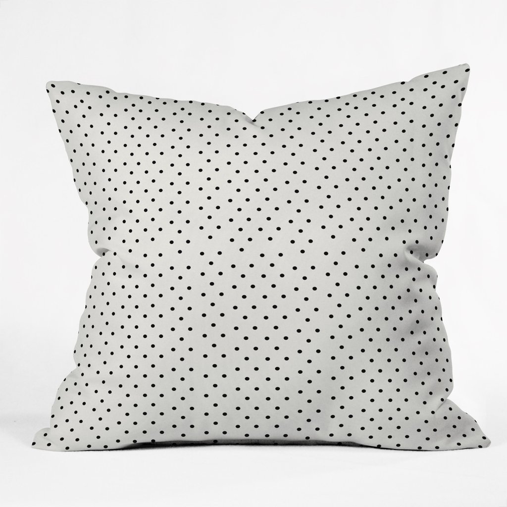 TINY POLKA DOTS Indoor Throw Pillow - 16" x 16" - Polyester fill - Image 0