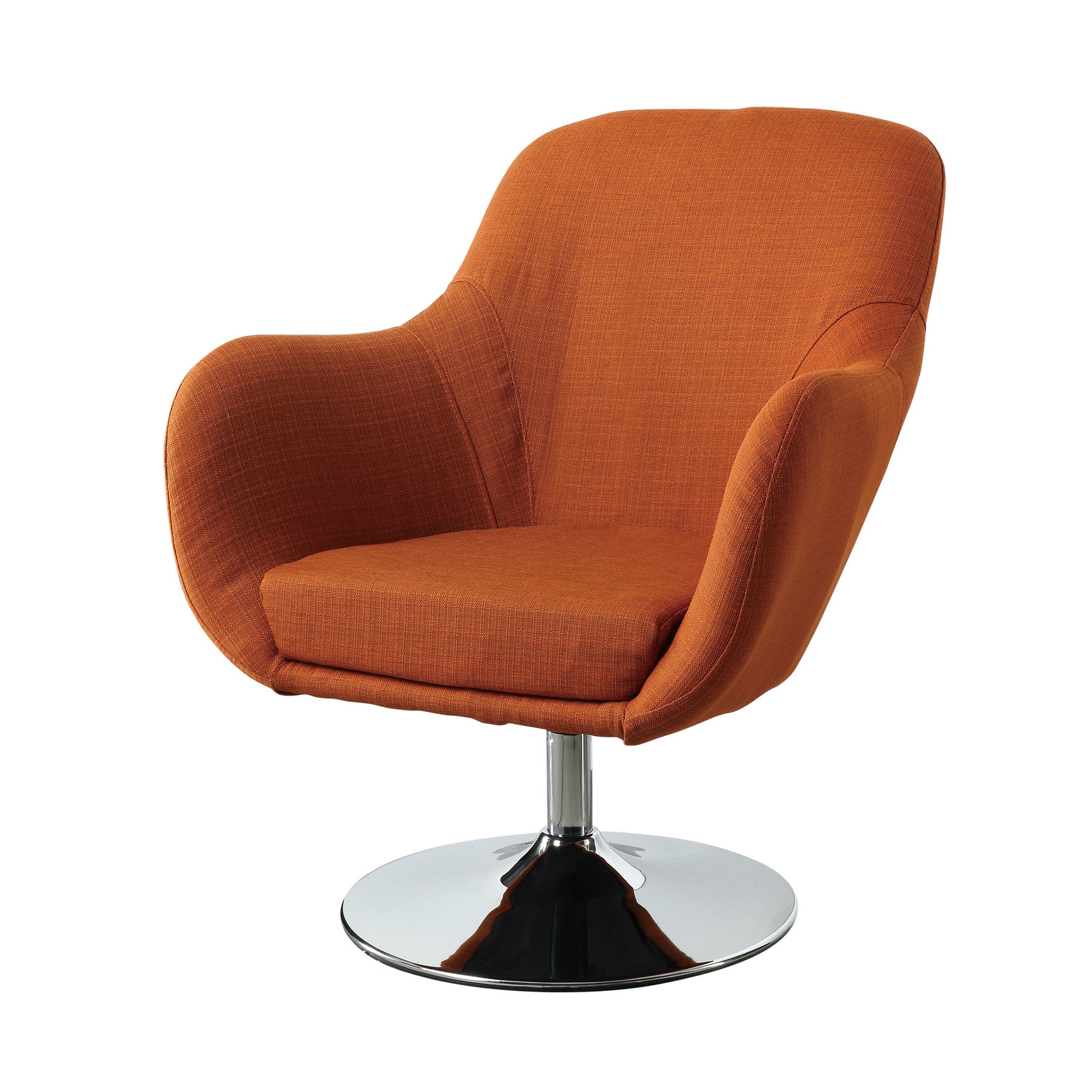 Lounge Chair in Orange - Image 0