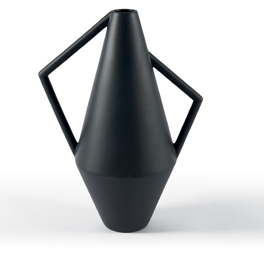 Kora Ceramic Vase - Signal Black - Image 0