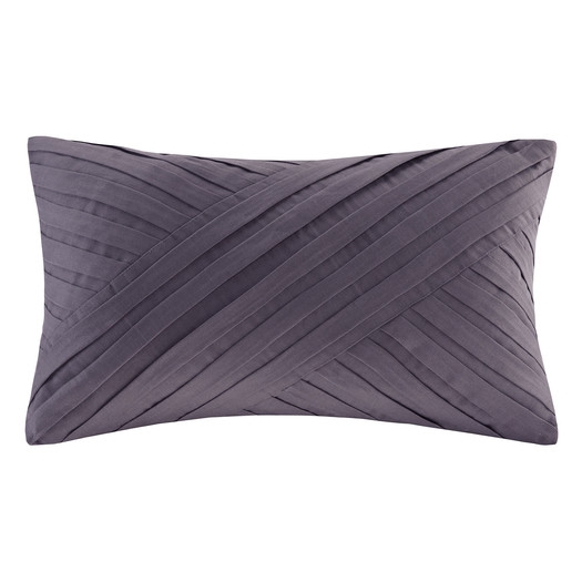 Abstract Stripe Cotton Throw Pillow - Polyester/Polyfill - Image 0