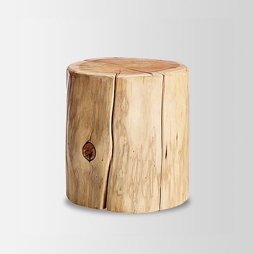 Natural Tree Stump Side Table - Image 0