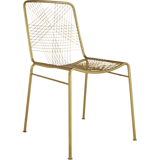 Alpha brass chair - Image 0